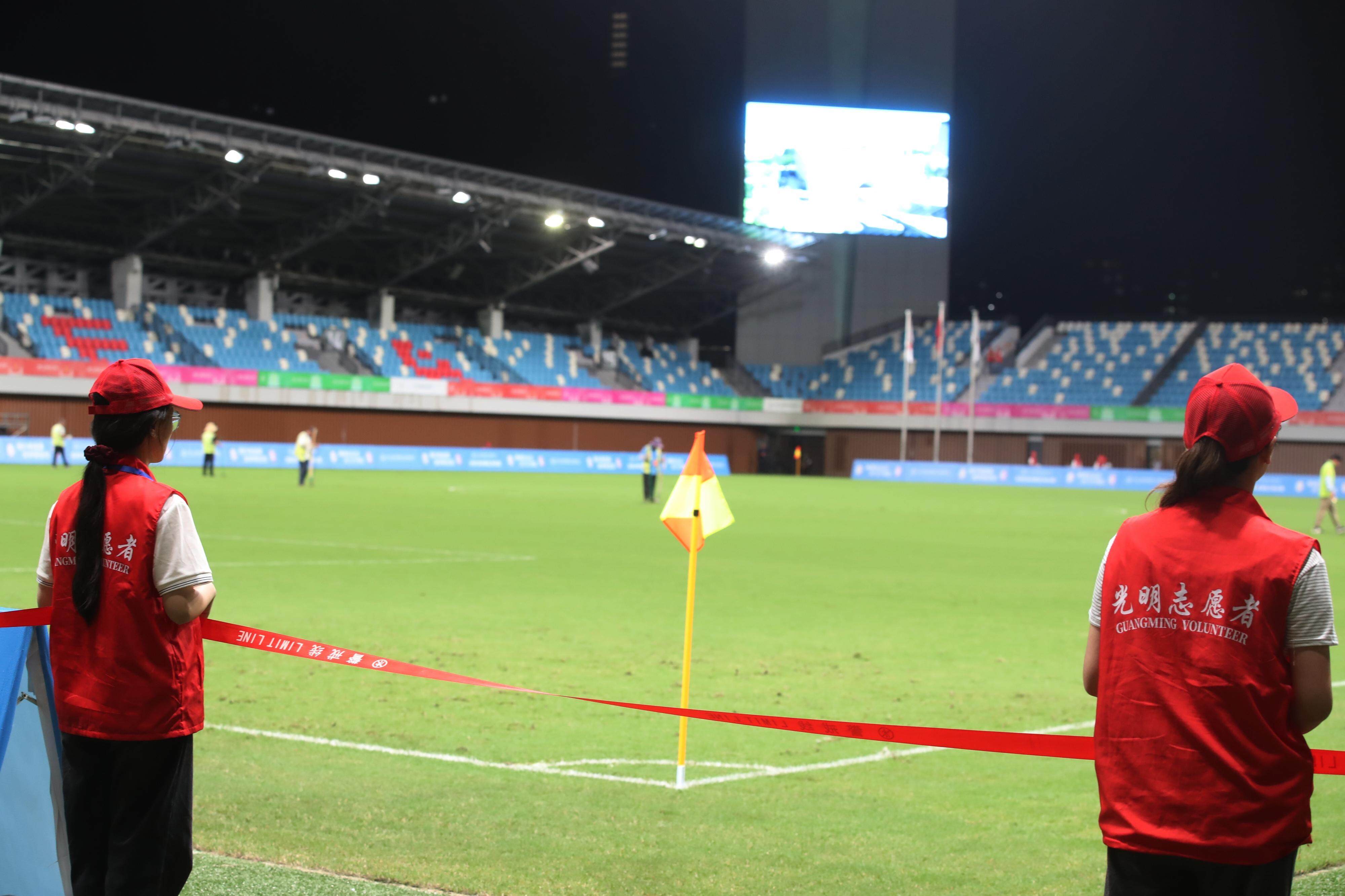 为正赛护航, 光明赛区依